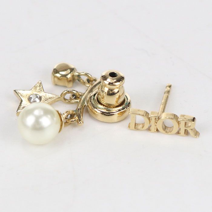 DIOR E1169dvors Earrings Metal Ladies