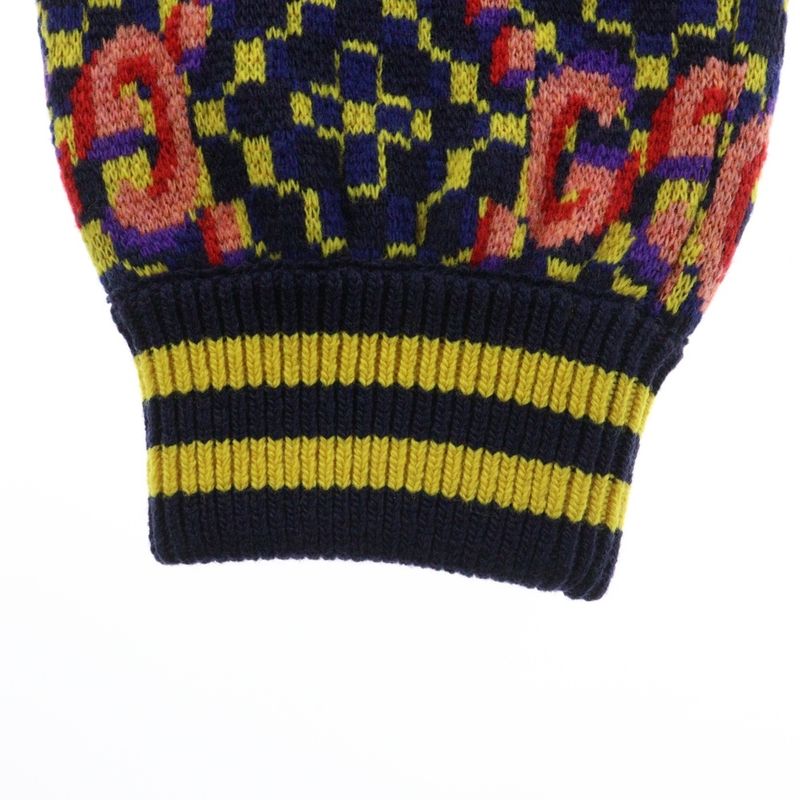 GUCCI Double G Jacquard Knit Long Pants Multicolor - 675999 Xkb4v