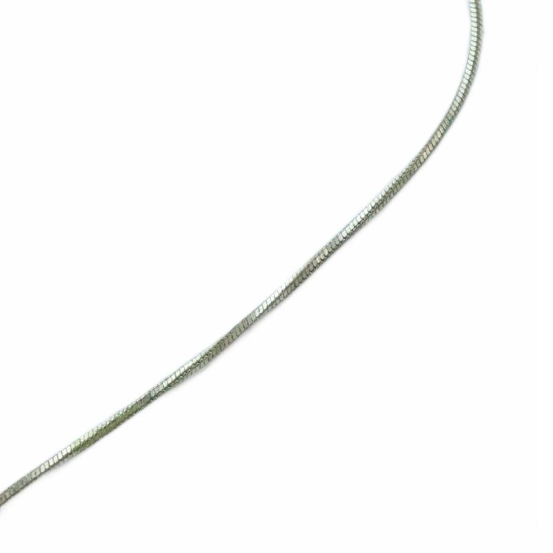 Christian DIOR Necklace Accessories - Pendant Logo Trotter - Silver Pink • GY11