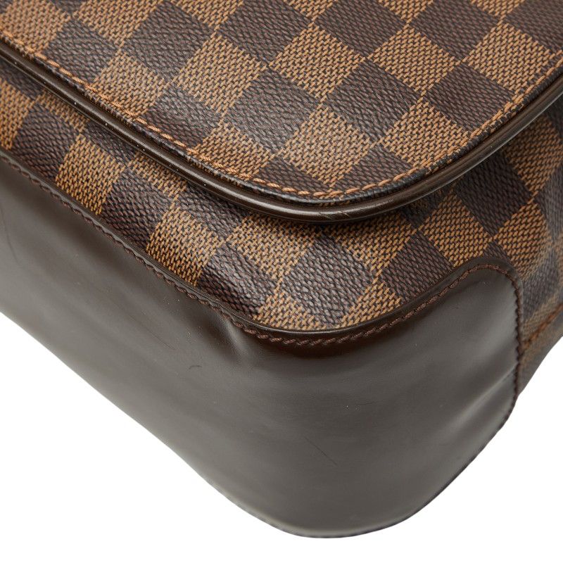 Louis Vuitton Damier Spencer Crossbody Shoulder Bag N58021 Brown PVC Leather