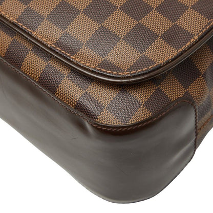 Louis Vuitton Damier Spencer Crossbody Shoulder Bag N58021 Brown PVC Leather