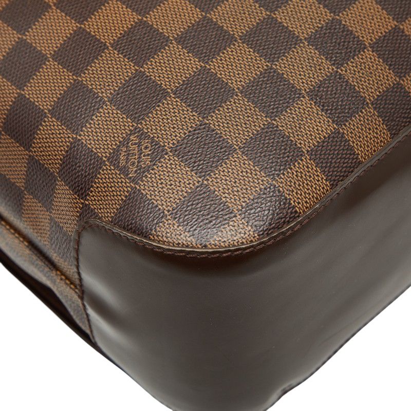Louis Vuitton Damier Spencer Crossbody Shoulder Bag N58021 Brown PVC Leather