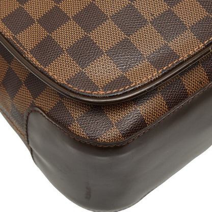 Louis Vuitton Damier Spencer Crossbody Shoulder Bag N58021 Brown PVC Leather