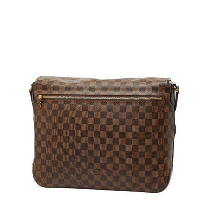 Louis Vuitton Damier Spencer Crossbody Shoulder Bag N58021 Brown PVC Leather