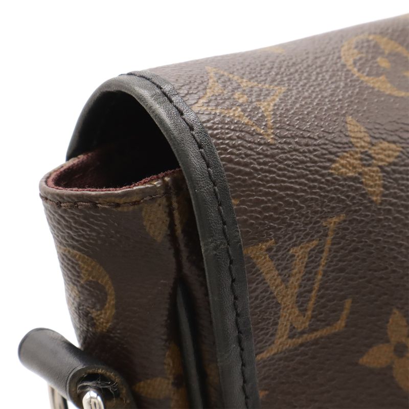 Louis Vuitton Monogram Macassar Bus MM Shoulder Bag Messenger Bag Crossbody