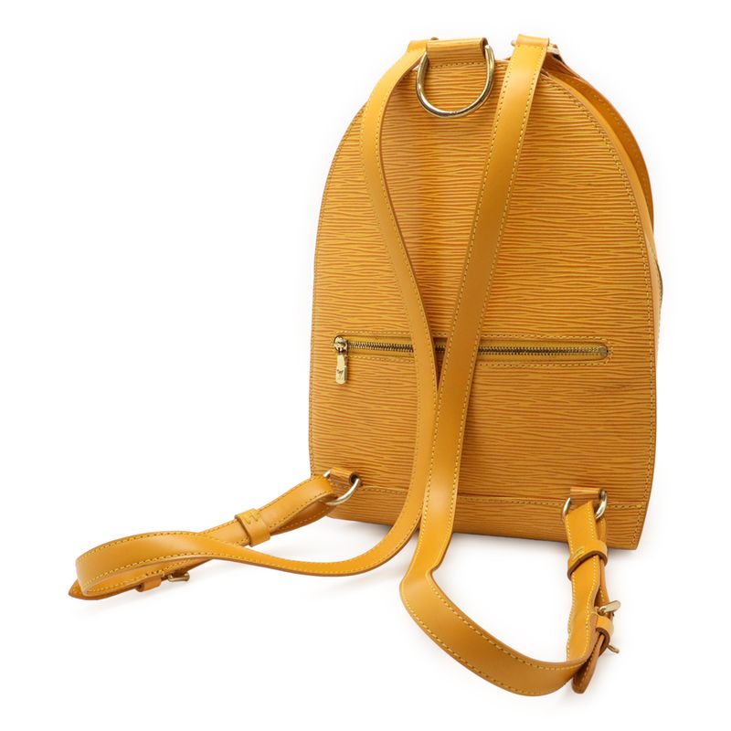 Louis Vuitton Epi Mabillon Rucksack Sac Shoulder Bag Backpack Leather Tassili