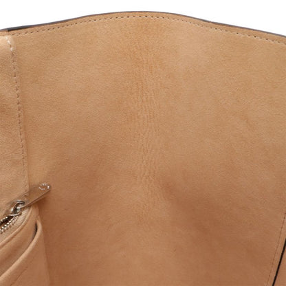 Louis Vuitton Lockmi Cabas Tote Bag Shoulder Bag Twist Lock Bicolor Vanille