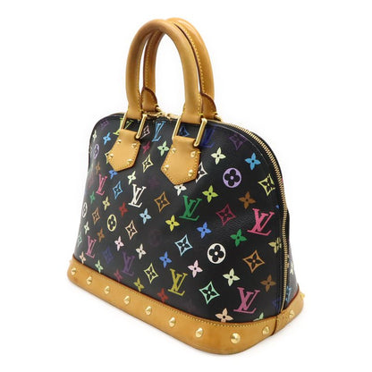 Louis Vuitton Monogram Multicolor - Alma Handbag Studded Noir Black M92646