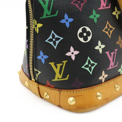 Louis Vuitton Monogram Multicolor - Alma Handbag Studded Noir Black M92646