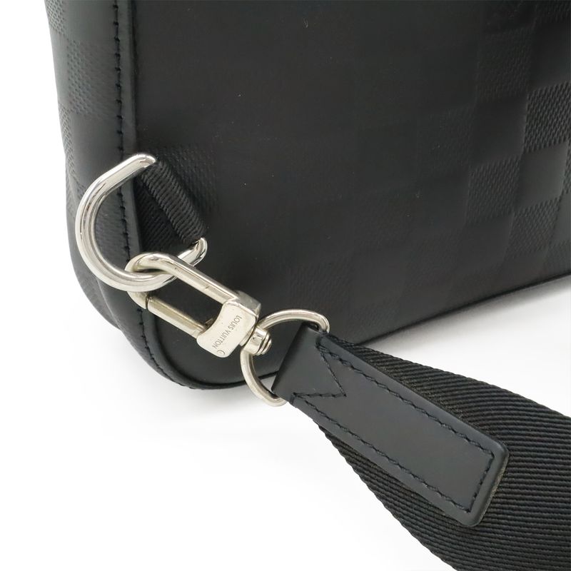 Louis Vuitton Damier Infini Avenue Ring Bag Body Bag Shoulder Bag Onyx Black
