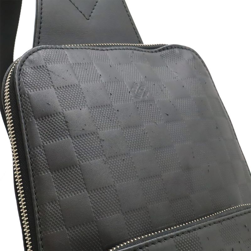 Louis Vuitton Damier Infini Avenue Ring Bag Body Bag Shoulder Bag Onyx Black