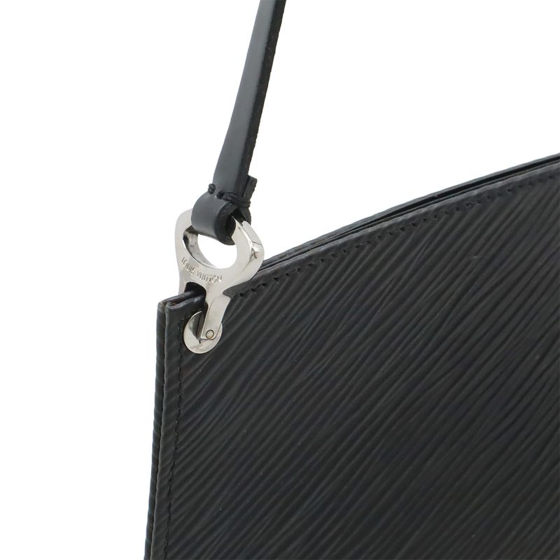 Louis Vuitton Epi Pochette Demi Lune Shoulder Bag Accessories Pouch Leather