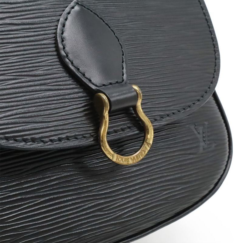 Louis Vuitton Epi Mini Suncle-shoulder Bag Pochette Crossbody Leather Noir