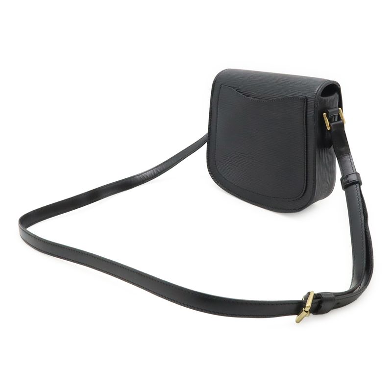 Louis Vuitton Epi Mini Suncle-shoulder Bag Pochette Crossbody Leather Noir
