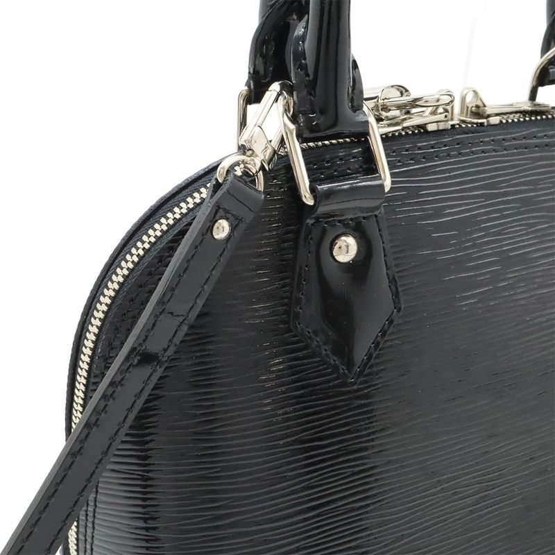 Louis Vuitton Epi Electric Alma BB Handbag Mini Bag 2WAY Shoulder Bag Noir