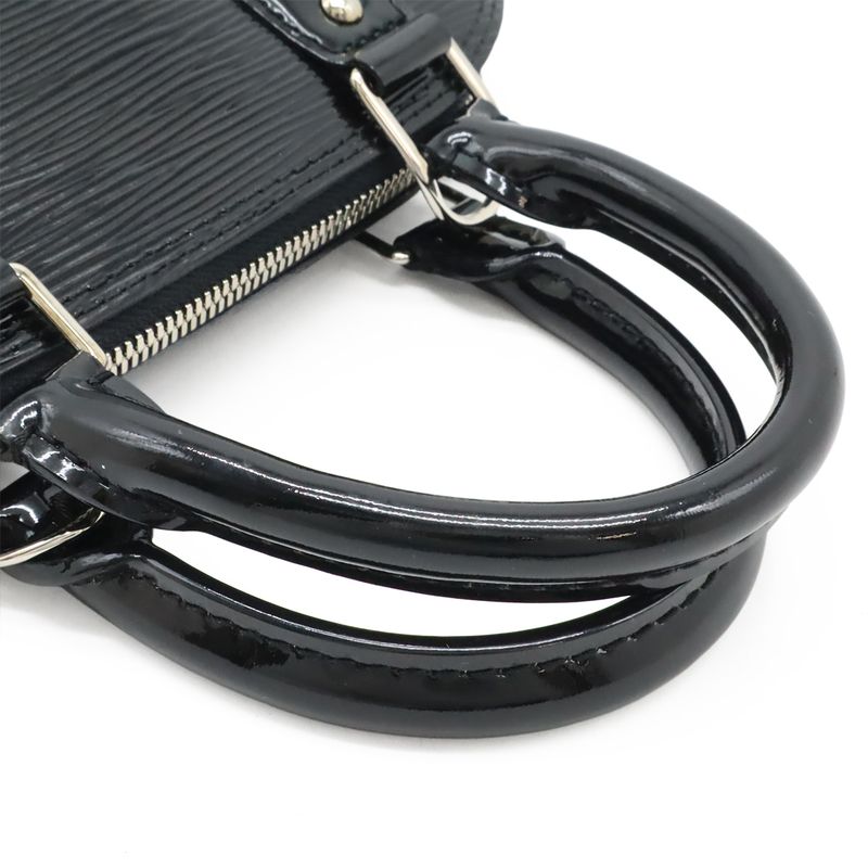 Louis Vuitton Epi Electric Alma BB Handbag Mini Bag 2WAY Shoulder Bag Noir