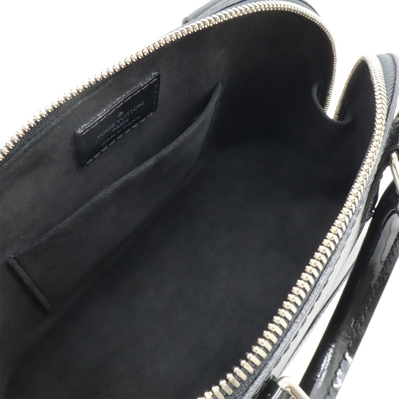 Louis Vuitton Epi Electric Alma BB Handbag Mini Bag 2WAY Shoulder Bag Noir