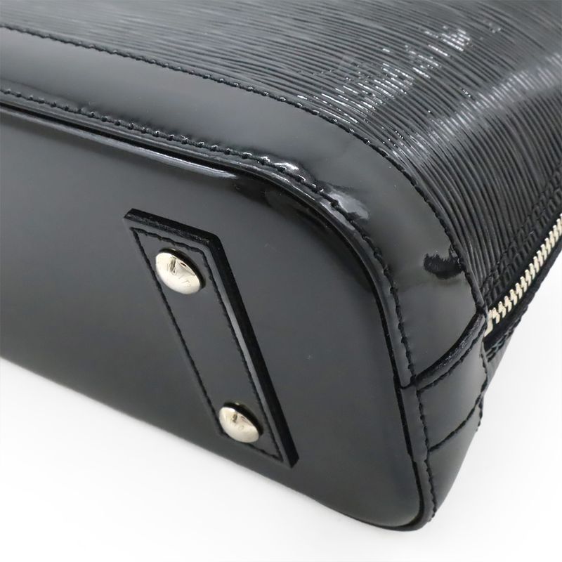 Louis Vuitton Epi Electric Alma BB Handbag Mini Bag 2WAY Shoulder Bag Noir