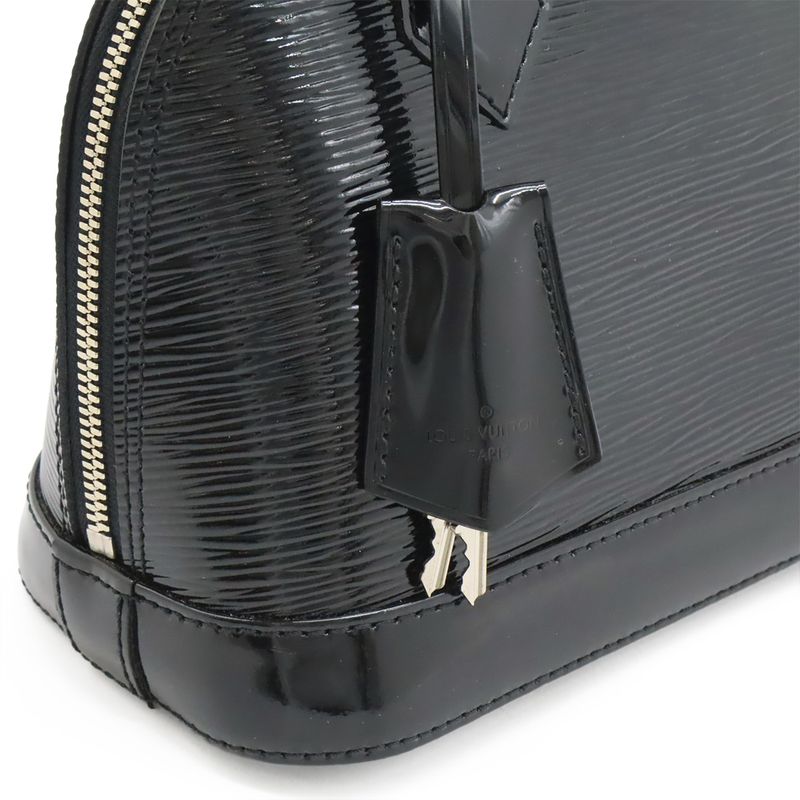 Louis Vuitton Epi Electric Alma BB Handbag Mini Bag 2WAY Shoulder Bag Noir