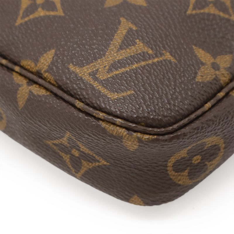 Louis Vuitton Monogram Pochette Accessory Pochette Handbag Party Bag M51980