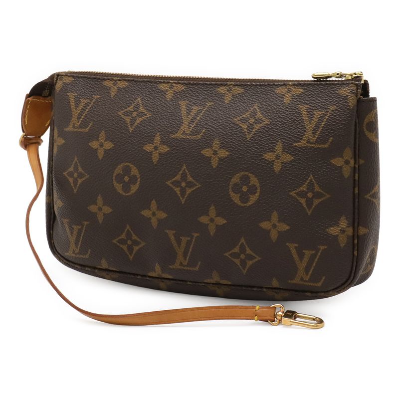 Louis Vuitton Monogram Pochette Accessory Pochette Handbag Party Bag M51980