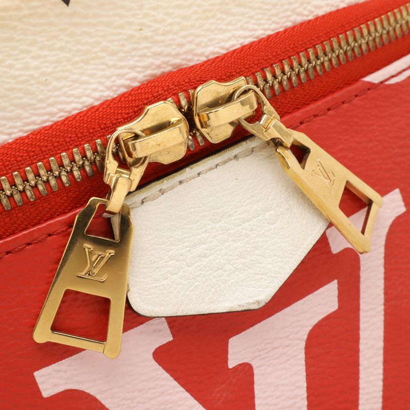 Louis Vuitton Monogram Giant Bum Bag Waist Bag Waist Pouch Rouge Red Body Bag