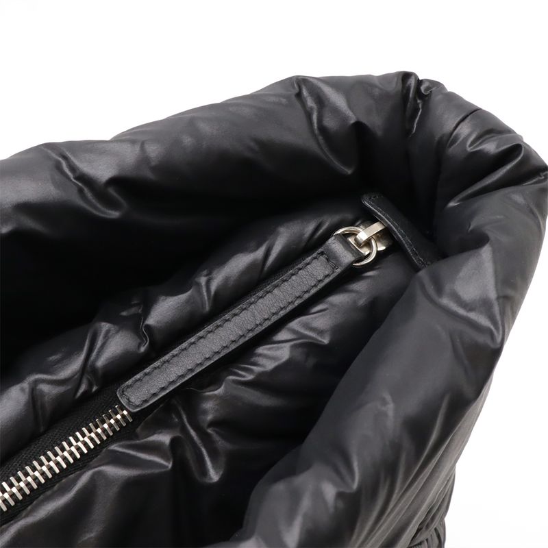 CHANEL Coco Cocoon Medium Tote MM Tote Bag Shoulder Bag Quilted Nylon Black