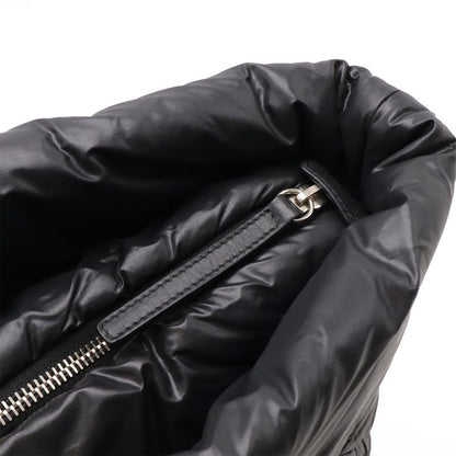 CHANEL Coco Cocoon Medium Tote MM Tote Bag Shoulder Bag Quilted Nylon Black