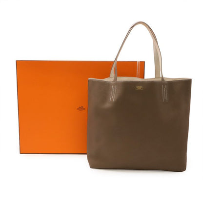HERMES Double Sens 36 Double Sensation Tote Bag Shoulder Bag Reversible