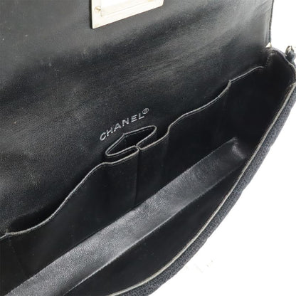CHANEL 2.55 Matelasse Chain Bag Shoulder Bag Semi-shoulder Canvas Patent