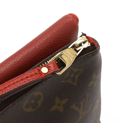 Louis Vuitton Monogram Twice Shoulder Bag Pochette Crossbody Threes Red M50184