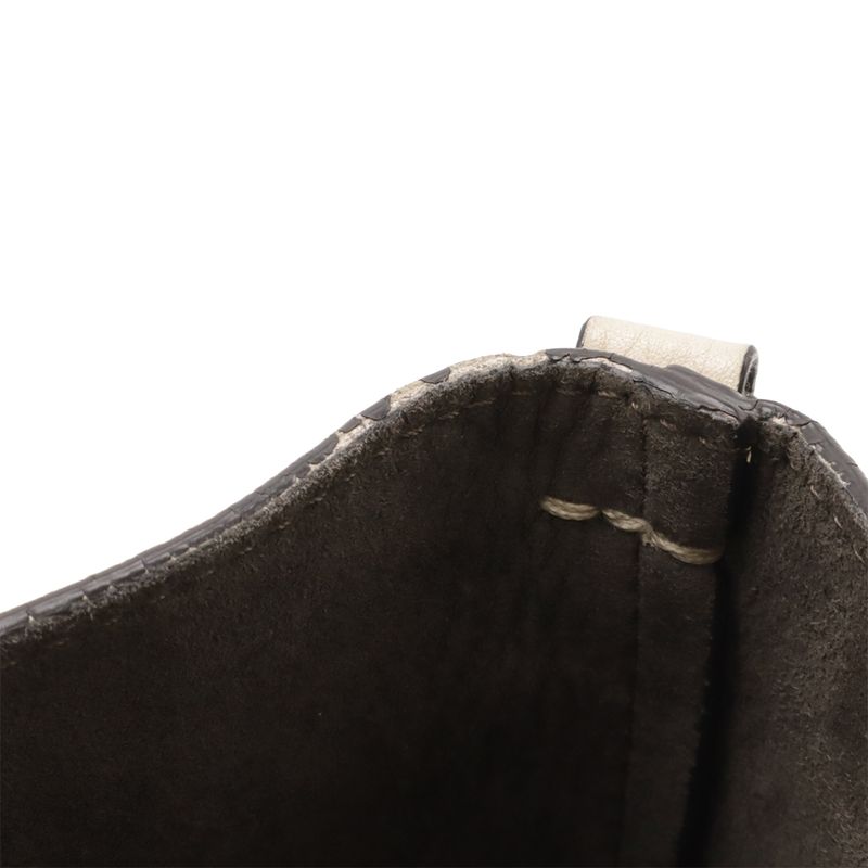 FENDI Selleria Handbag 2WAY Shoulder Bag One Shoulder Crossbody Leather Sand