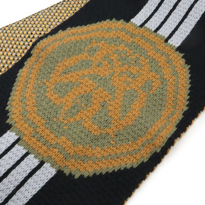 HERMES Grande Tenue Muffler - Shawl Knit Braided Belt Pattern 100% Cashmere