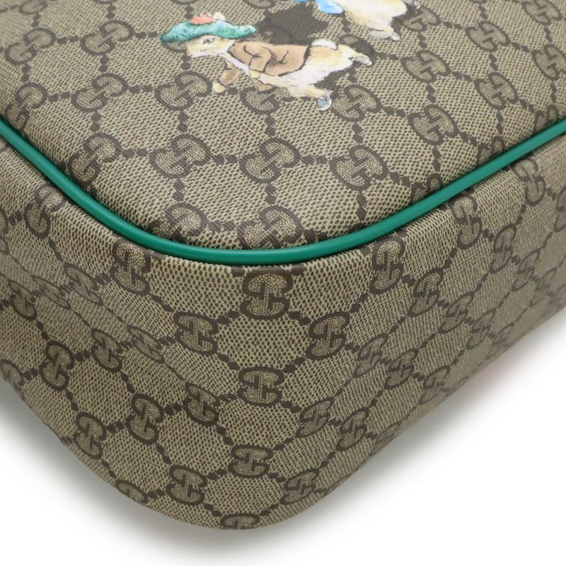 GUCCI Children's GG Supreme Backpack Rucksack Sac Peter Rabbit Collaboration