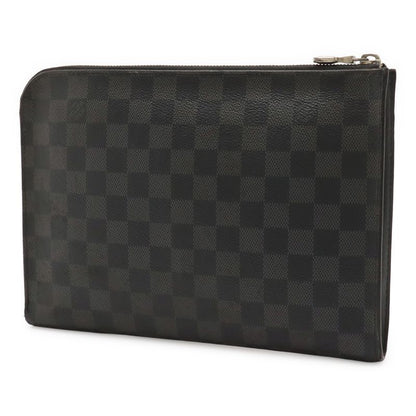 Louis Vuitton Damier Graphite Pochette Joule PM NM2 Clutch Bag Second Bag Pouch