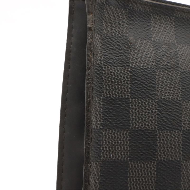Louis Vuitton Damier Graphite Pochette Joule PM NM2 Clutch Bag Second Bag Pouch