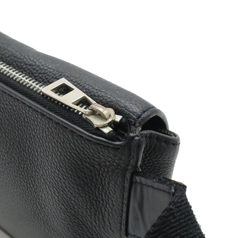 LOEWE Anagram Military-bum Bag Body Bag Shoulder-bag Crossbody Leather Black