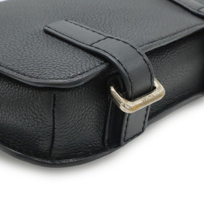 LOEWE Anagram Military-bum Bag Body Bag Shoulder-bag Crossbody Leather Black