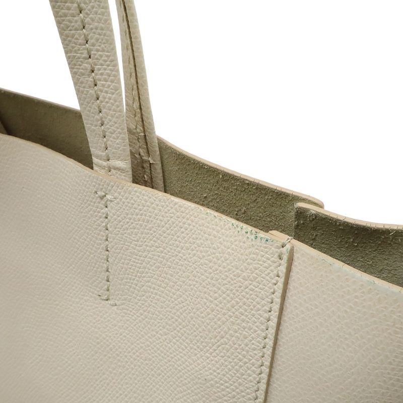 CELINE Vertical Cabas Small Tote Bag 2WAY Shoulder Bag Crossbody Bicolor
