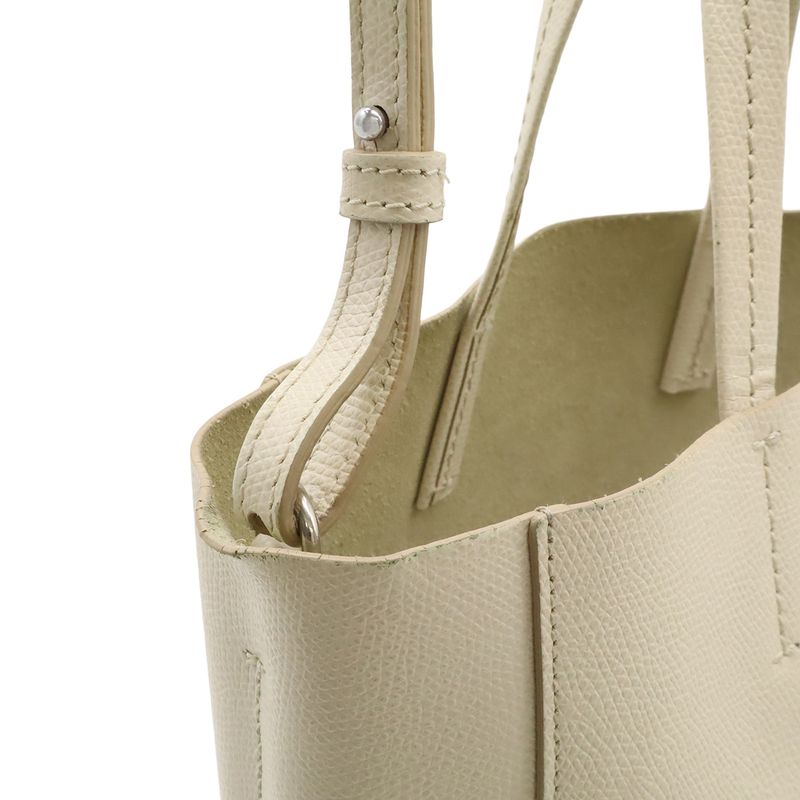 CELINE Vertical Cabas Small Tote Bag 2WAY Shoulder Bag Crossbody Bicolor
