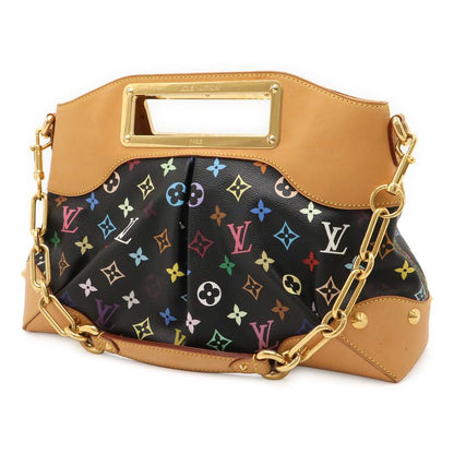 Louis Vuitton Monogram Multicolor Judy MM Handbag 2WAY Shoulder Bag Shoulder