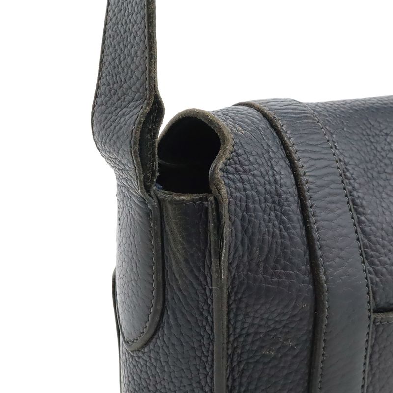 HERMES Steve Caporal 27 Shoulder Bag Messenger Bag Crossbody Taurillon Clemence