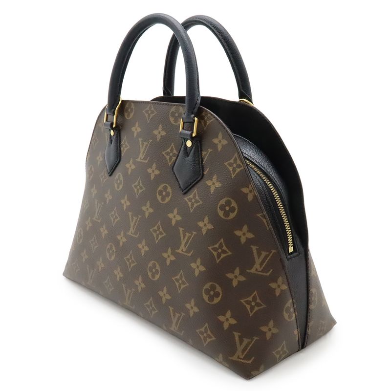 Louis Vuitton Monogram Alma Bag Into Bag Handbag 2WAY Shoulder Bag Noir Black