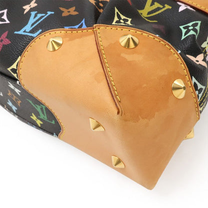 Louis Vuitton Monogram Multicolor Judy GM Handbag 2WAY Shoulder Bag Noir Black