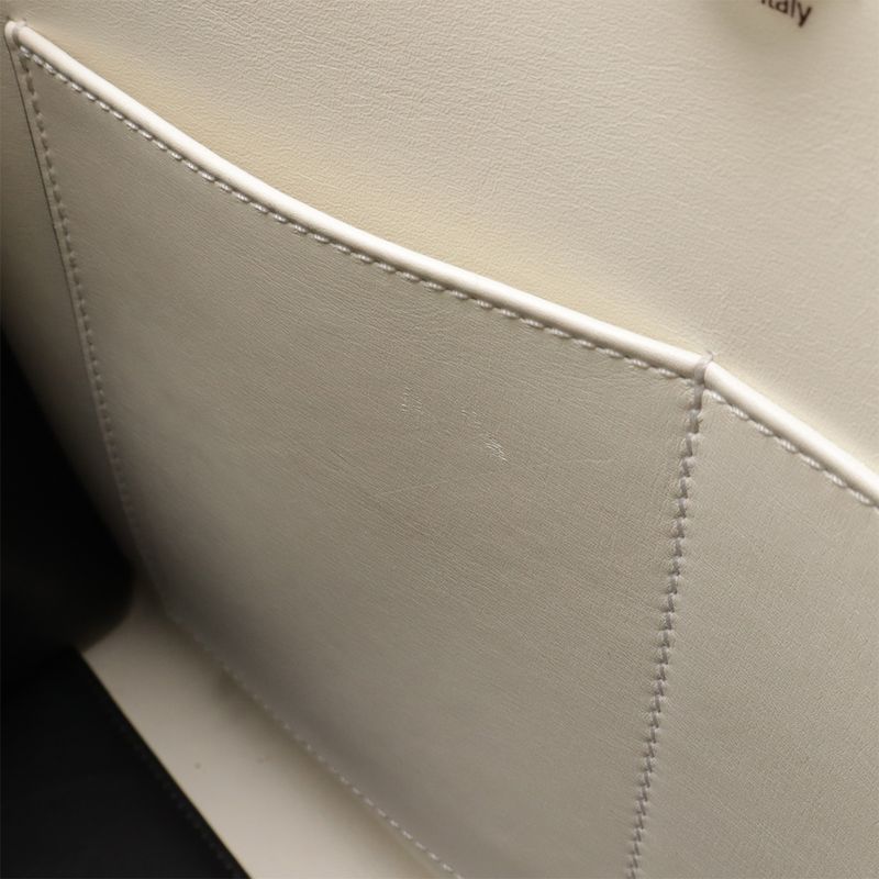 Louis Vuitton City Steamer-mm Handbag 2WAY Shoulder- Bicolor- Leather White