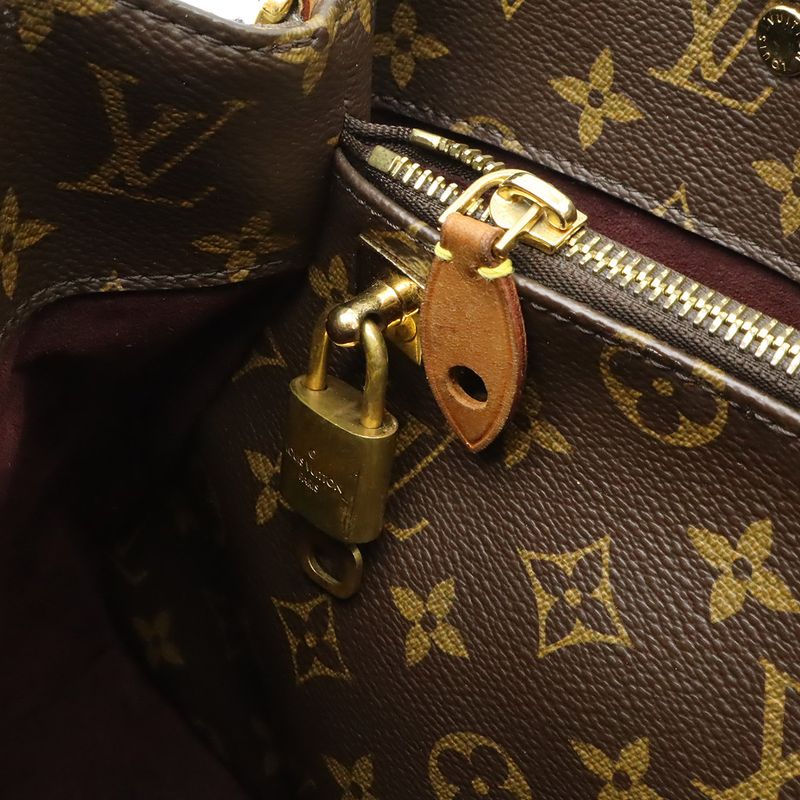 Louis Vuitton Monogram Montagne MM Handbag 2WAY Shoulder Bag Crossbody M41056