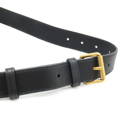 GUCCI Ggmarmont Belt Bag Body Bag Waist Bag Waist Pouch Quilted Leather Black