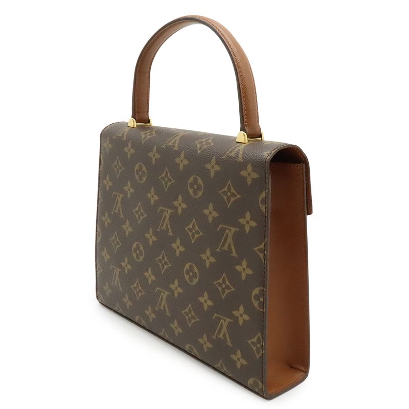 Louis Vuitton Monogram Malesherbes Handbag Flap Bag M51379