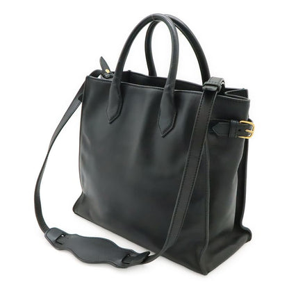 BALENCIAGA Padlock All Afternoon Handbag 2WAY Shoulder Bag Crossbody Leather