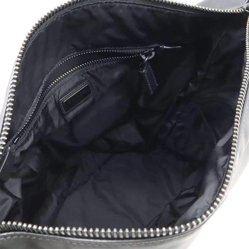 PRADA Shoulder Bag Crossbody Bag Crossbody Leather NERO Black 2vy003